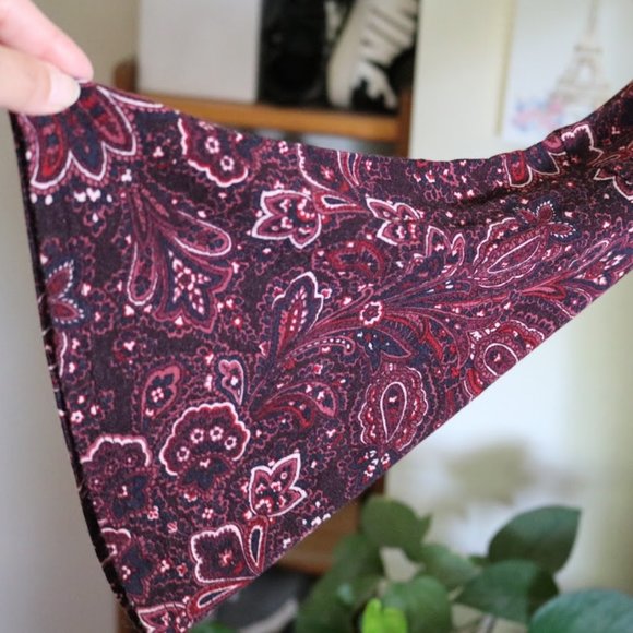 American Eagle Boho Paisley Bell Sleeve Dress - NWOT, XXS! - Picture 6 of 16